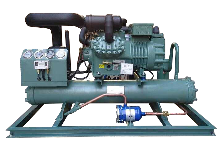 比澤爾活塞雙級壓縮機(jī)水冷機(jī)組